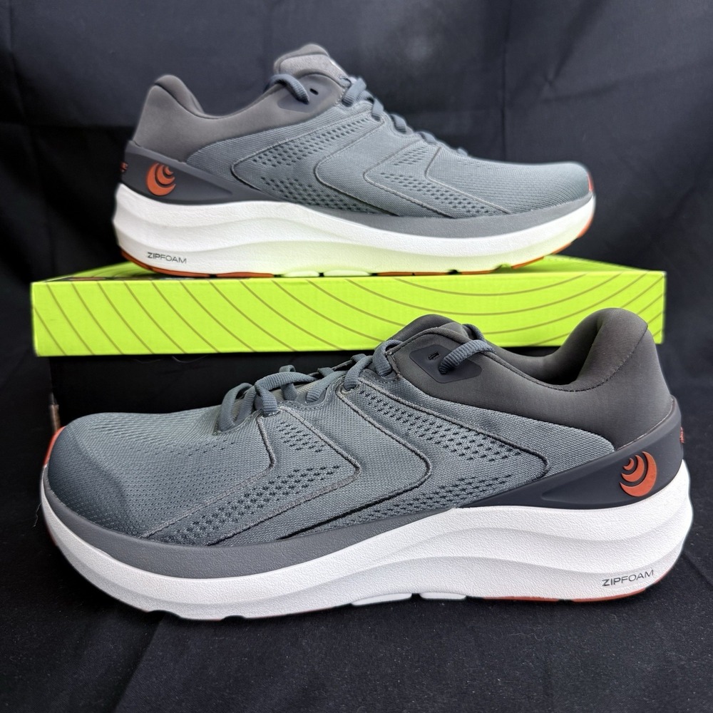 Topo Athletic Phantom 2 Mens Size 9 Shoes Gray Road Running Comfort Walking Gym